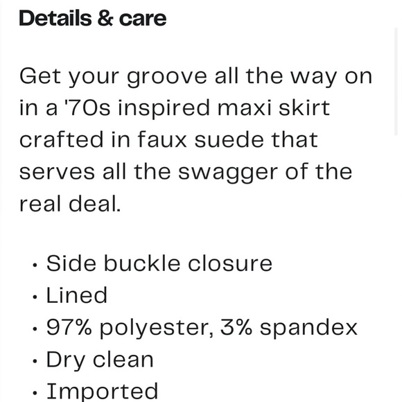 NWT Ramy Brook Jeannie Faux Suede Patchwork Maxi Skirt - Picture 3 of 7